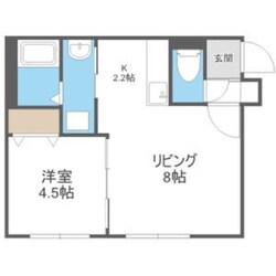 手稲駅 徒歩10分 3階の物件間取画像